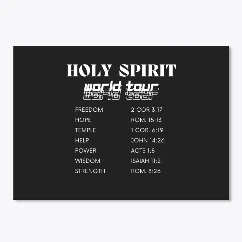 Holy Spirit World Tour